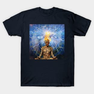 Digital meditation effect T-Shirt